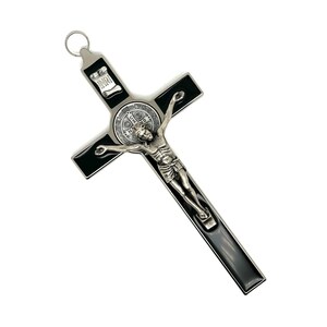 St. Benedictus Crucifix - zwart 7,5&quot; Home Protection-kruis