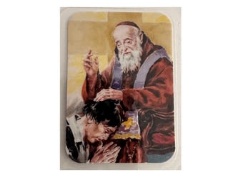 St. Leopold Mandic Holy Card W/ Relic Leopoldo Of Castelnuovo Bogdan Ivan