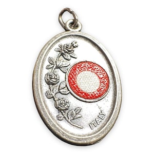 Saint Francis of Assisi relic medal - Franciscan Pendant - Blessed By Pope