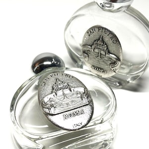 Blessed by Pope - Holy Water Bottle - St.Peter Basilica - Agua