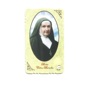 Blessed Celine Chludzinska Borzecka Relic Card - Etsy Canada