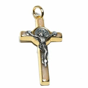 Cruz San Benito - Kruis van St. Benedictus - Hanger - Onderdelen - Kruisbeeld - Bedel