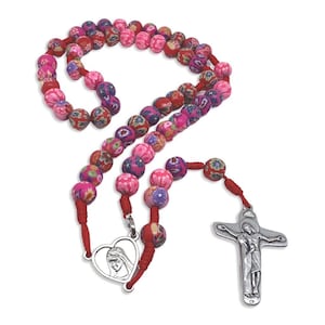 Rosary Hand Made by the nuns of Medjugorje - Praying Beads - Blessed By Pope