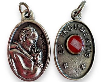 St. JPII John Paul II Relic Medal - Catholic Charm - Ex-Indumentis