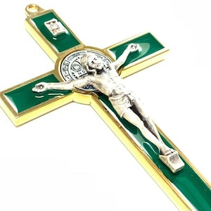 St. Benedict Crucifix – Handcrafted in Italy and Blessed by Pope