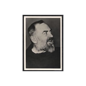St. Padre Pio - Vintage Photo - Saint Father Pio Picture