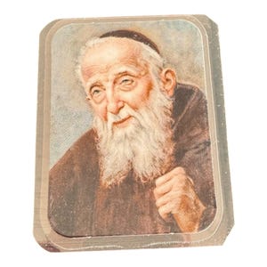 St. Leopold Mandic Holy Card w/ Relic Leopoldo Of Castelnuovo Bogdan Ivan