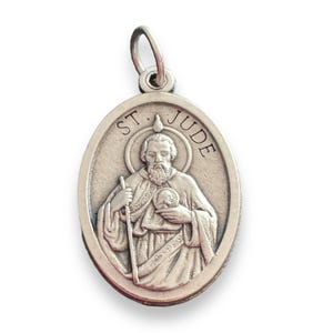 San Giuda - St. Jude - Medal Blessed by Pope - bedelhanger