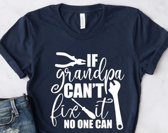 Lustiges Opa Fix-It T-Shirt, Geschenk zum Vatertag