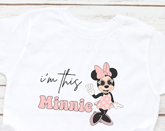Ich bin dieses Minnie Maus 3.Geburtstag T-Shirt