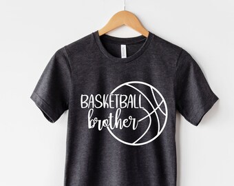 バスケットボールブラザーTシャツ、スポーツラバーTシャツ