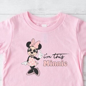 I’m This Minnie 1st Birthday T-Shirt,1st Birthday Gift, Funny Minnie Shirt,Birthday Shirt, Minnie Shirt, Disneyworld Shirt,Kids Birthday Tee