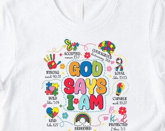 God Says I am T-Shirt, Faith Shirt
