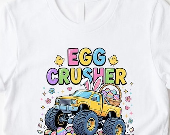 Easter Egg Crusher Kids T-Shirt, Spring Gift