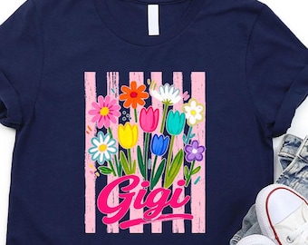 Gigi Floral T-Shirt, Mother's Day Gift