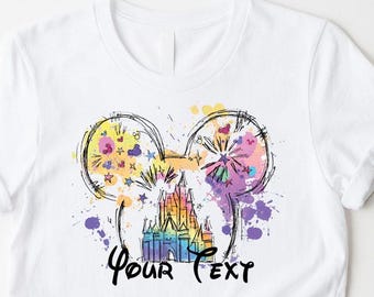 Custom Disneyland Castle Shirt: Funny Minnie Mouse Tee