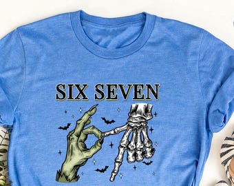 Six Seven Meme Shirt, Funny Viral Graphic Tee