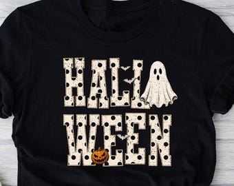 Funny Halloween Ghost T-Shirt, Spooky Season Tee
