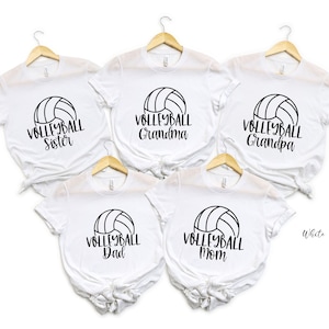 Matching Family Volleyball Shirts, Volleyball T-shirt, Game Day Shirt, Volleyball Gift