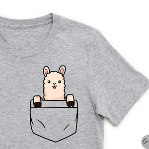 Taschen Lama Shirt, Lama Shirt, Lama T-Shirt, Lama Shirt, Tier Liebhaber T-Shirt, Lama Liebhaber Geschenk, Wildlife T-Shirt, Geburtstagsgeschenk für Sie