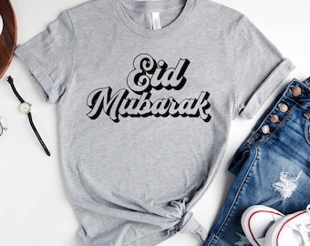 Eid Mubarak T-Shirt, Ramadan Muslim Shirt