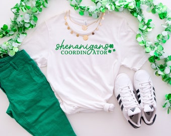 Shenanigans Coordinator T-shirt, Saint Patrick's Day Shirt