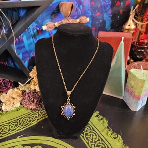 Lapis Lazuli Pendant necklace, Jewelry