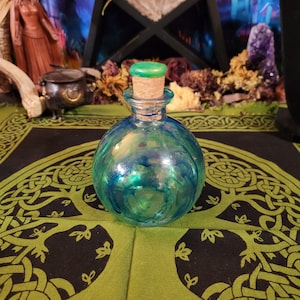 Potion Bottle, Spell Bottle, Bottle, Occult, Witchcraft, Witch, Spells,, Magick, Ink Stained