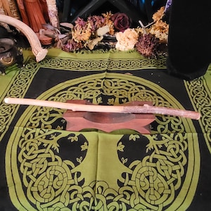 Rowan Magic Wand, Rowan, Mountain Ash, Hand Carved Magic Wand, , Occult, Witchcraft, Witch, Spells,, Magick