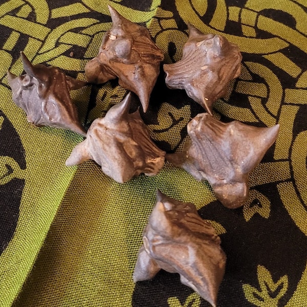 Devil Pods, Bat Nuts, Water Chestnuts, Caltrops, Occult, Witchcraft, Witch, Spells,, Magick