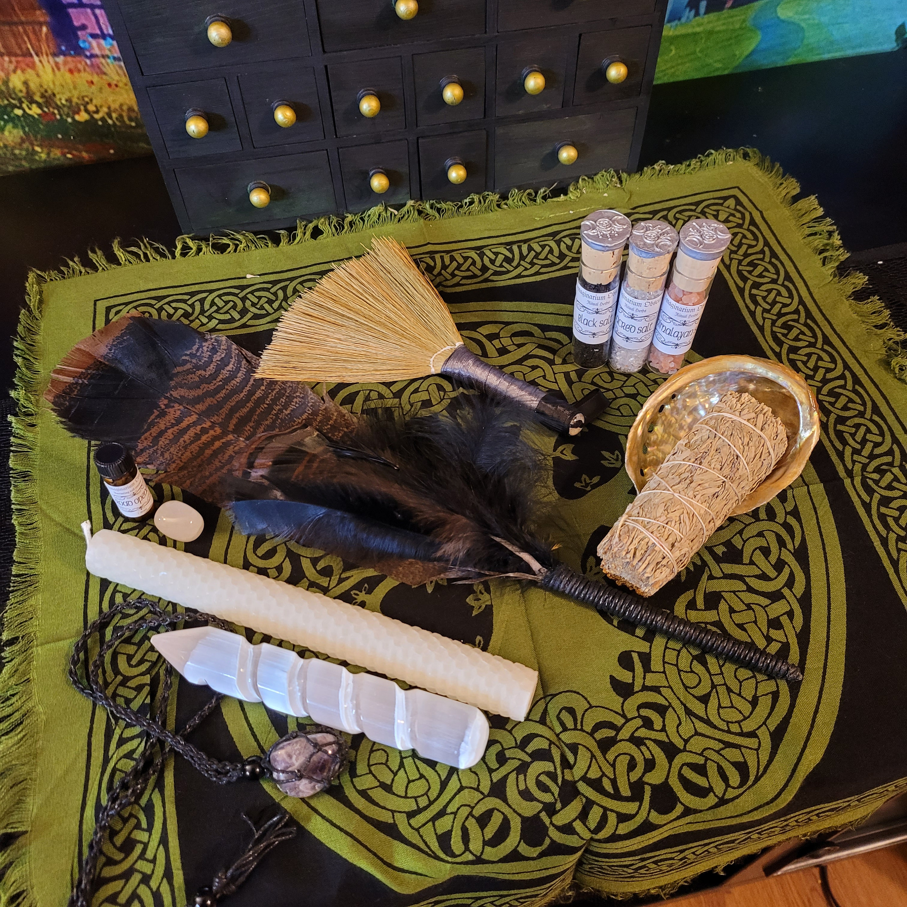 Cleansing Kit, Witch Box, Magic Box, Occult, Witchcraft, Witch, Spells,, Magick