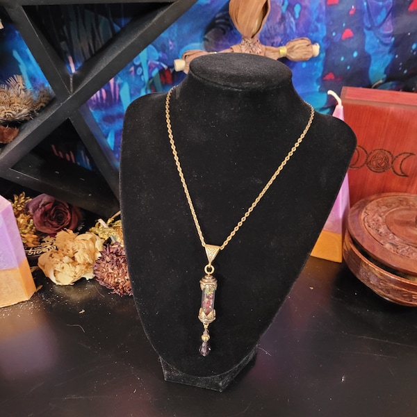 Vial Pendant - Etsy