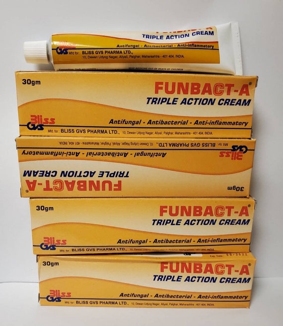 12 pack Funbact A triple action cream Etsy