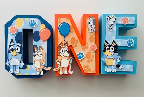 GetUSCart- Bluey Themed Birthday Party Decorations Set Including