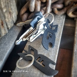 DXF F Bomb Key Chain Bottle Opener SVG DXF