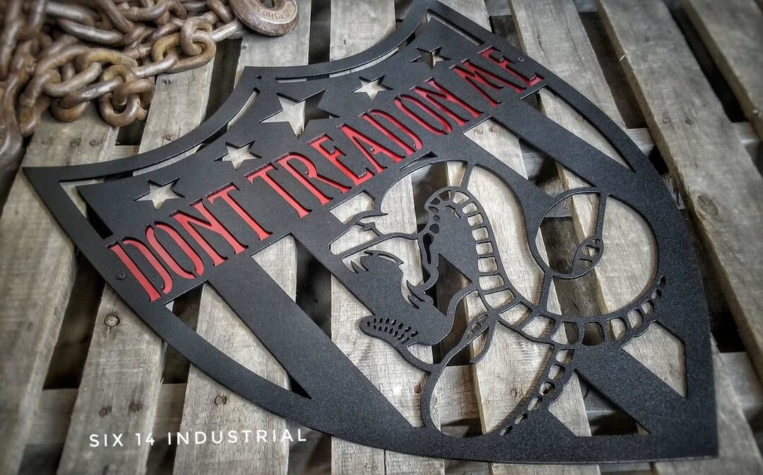DXF Dont Tread on Me SVG DXF - Etsy