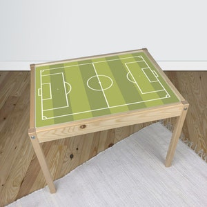 Ikea Vinyl Decal Let&#39;s Play Football  - IKEA Latt table sticker - Removable Decals