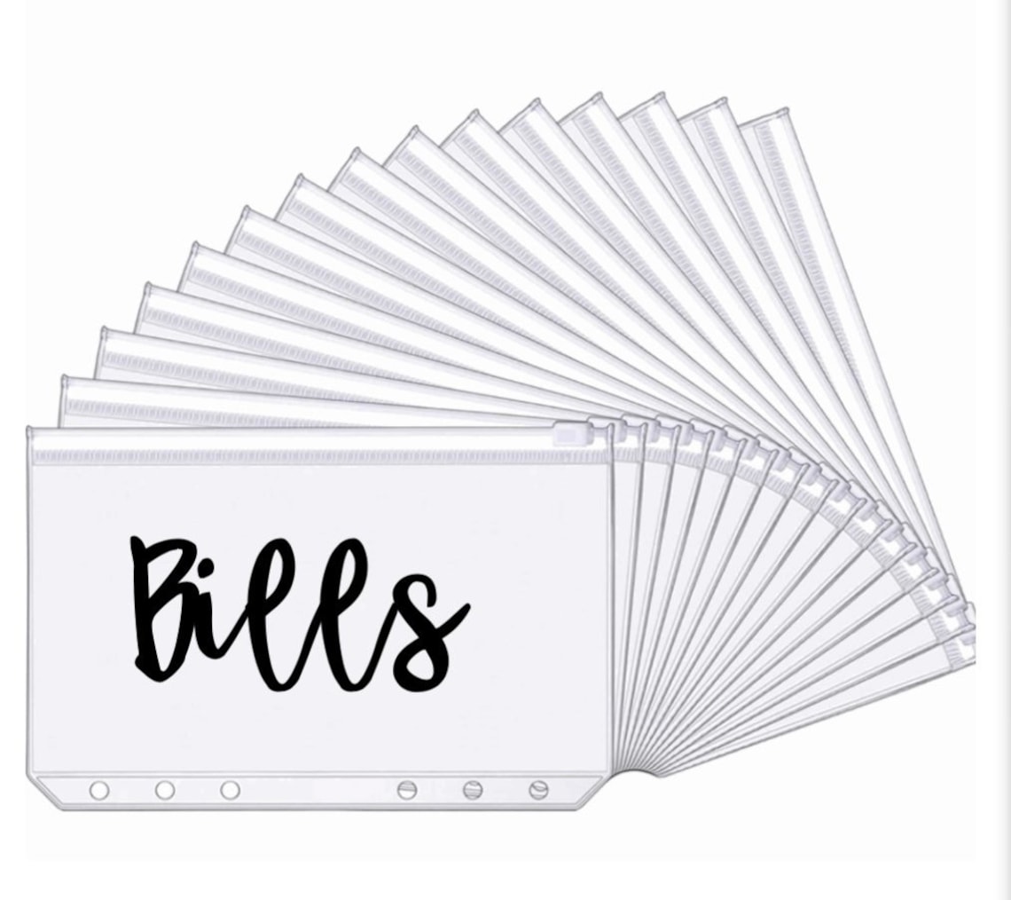 A6 Budget Binder Money Saving Cash Stuffing Budget Etsy