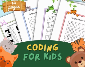 Introducing Coding, Coding for Kids, Copying the Dots and Arrows ...