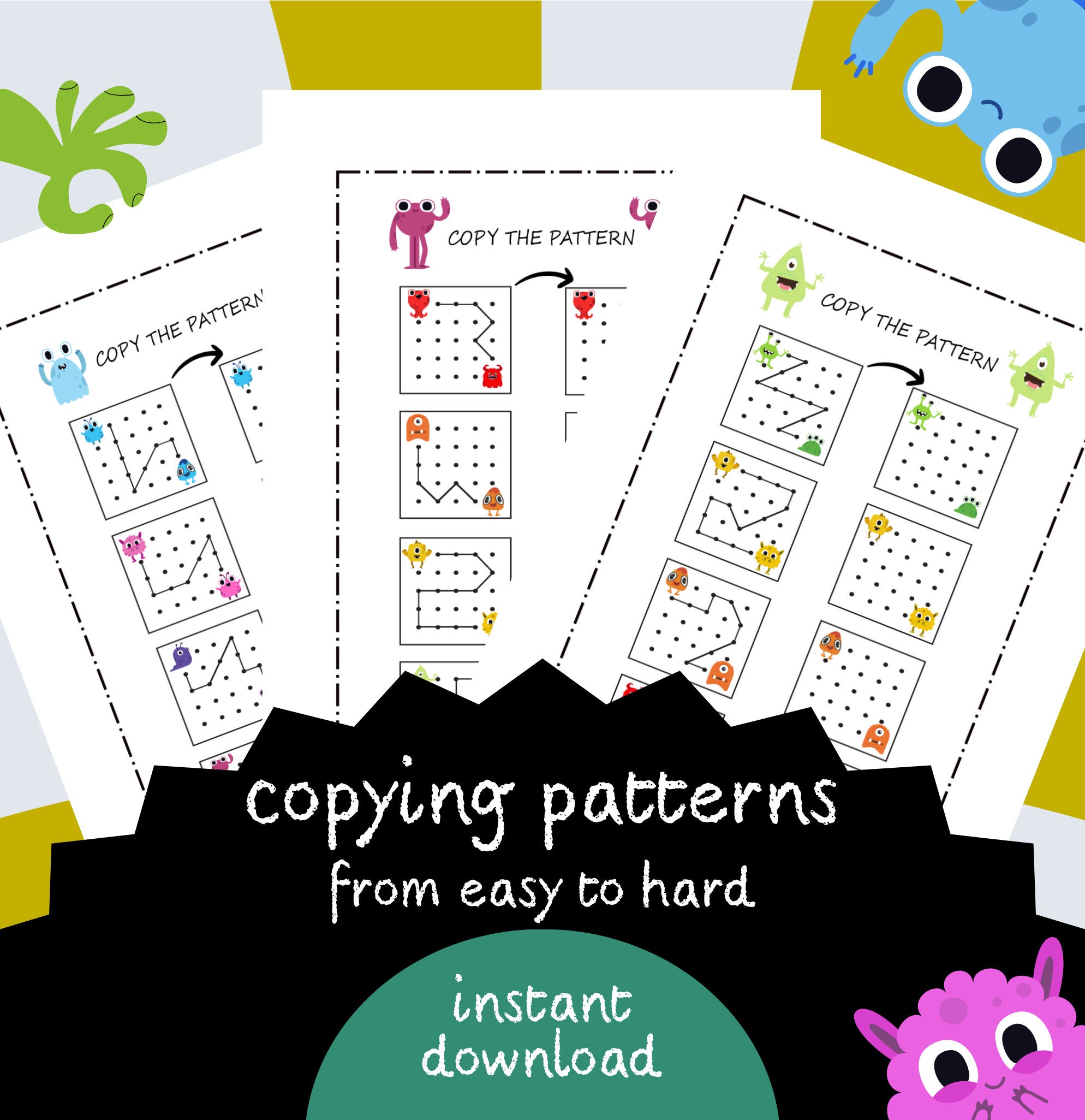 Introducing Coding, Coding for Kids, Copying the Dots and Arrows ...
