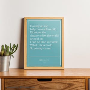 Personalized Song Lyric Print | Custom Music Lyric Wall Art | Wedding First Dance Lyrics | Anniversary Gift for Couples