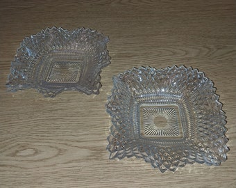 Indiana glass Co candy bowls