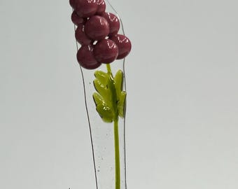 Glass Plant Marker Foxglove