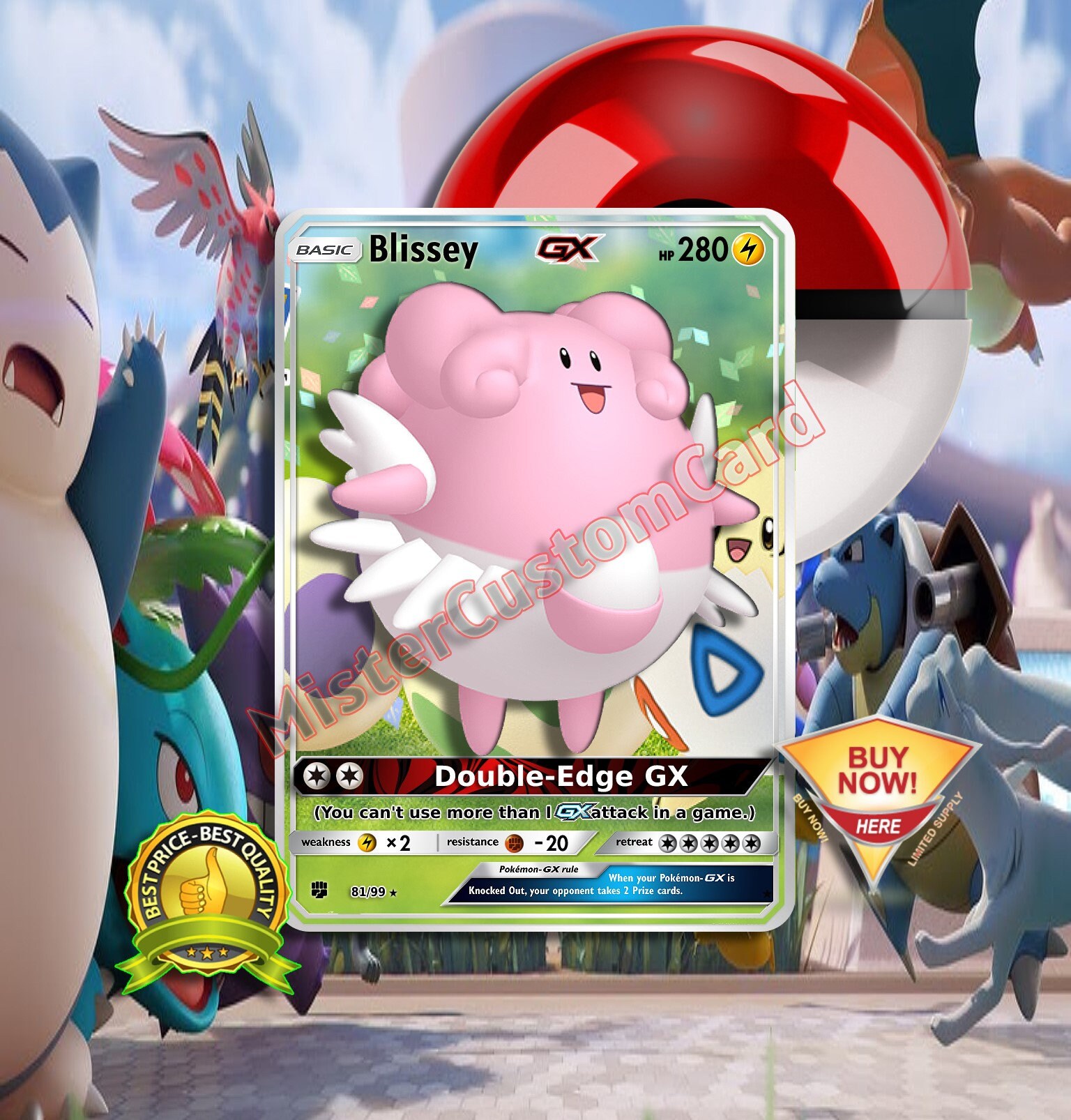 Blissey - Etsy Denmark
