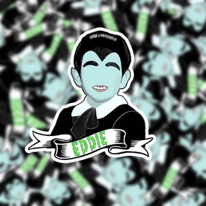 Eddie Munster Sticker