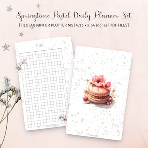 FILOFAX MINI - Springtime Pastel Daily Planner Set