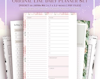 POCKET SIZE - Original Line Daily Planner Set