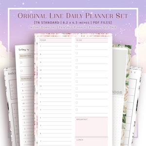 TN REGULAR - Original Line Daily Planner Set