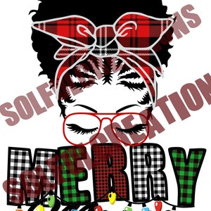 Merry Mama African American Puff