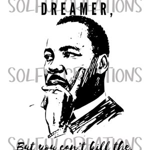 Martin Luther king MLK SVG /PNG
